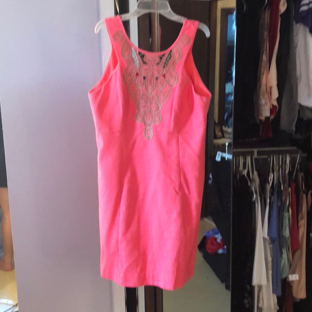 Lily Pulitzer pink dress!